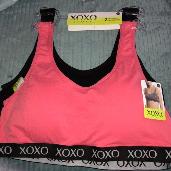 xoxo sports bra plus size